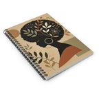 Boho Beauty Spiral Notebook - Ruled Line