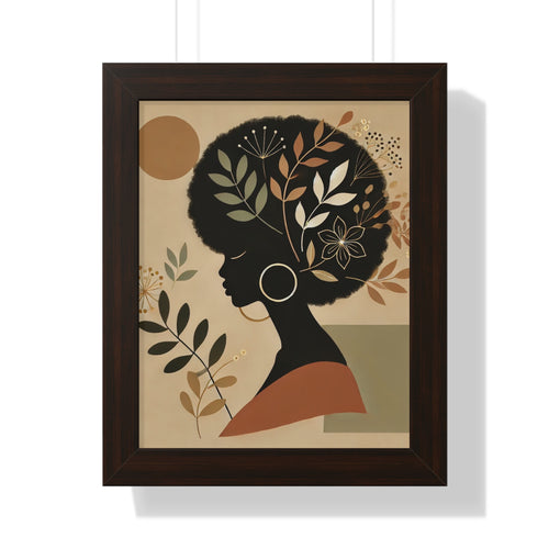 Boho Beauty Framed Vertical Poster