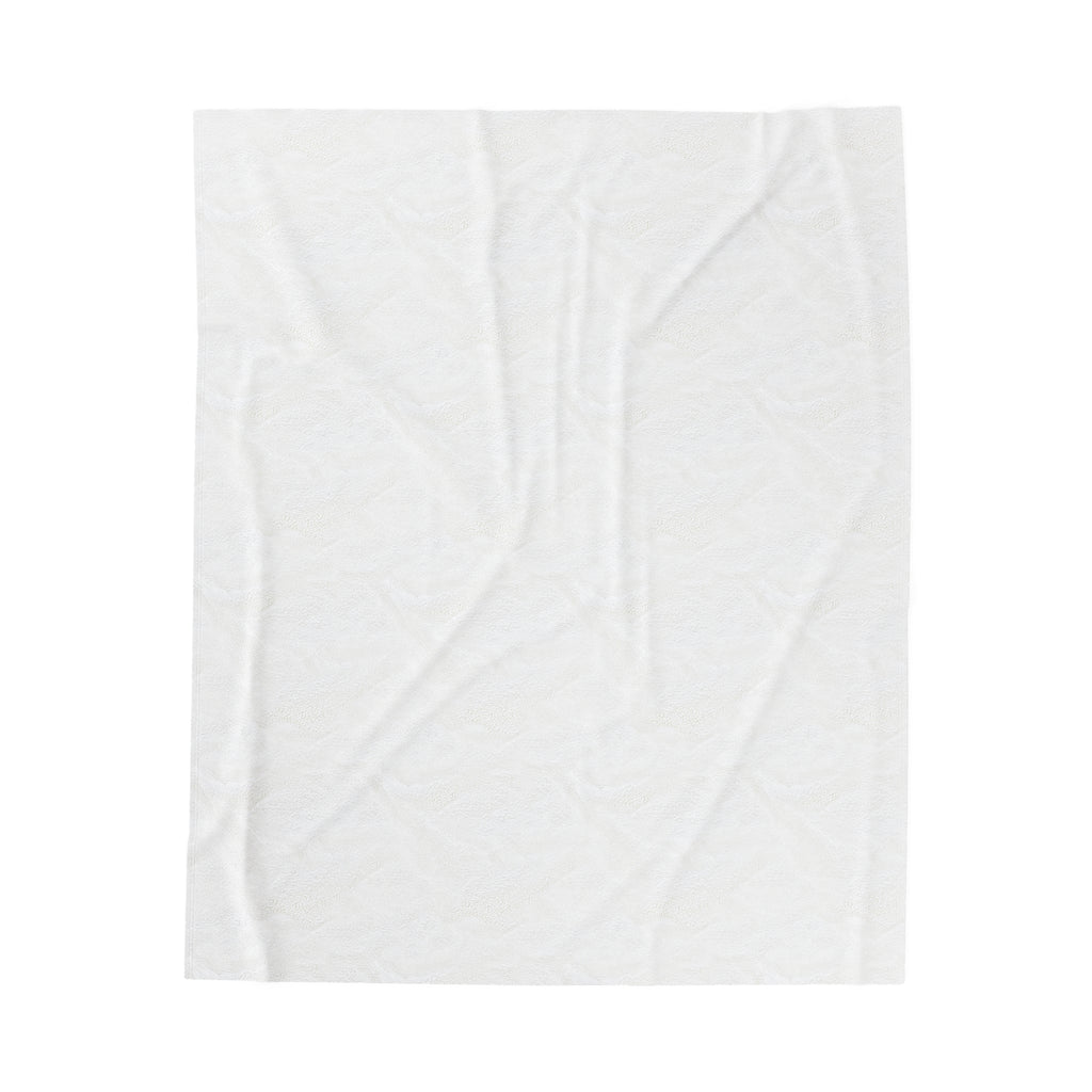 Gold Boho Beauty Velveteen Plush Blanket