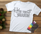 Christmas Coloring Tee