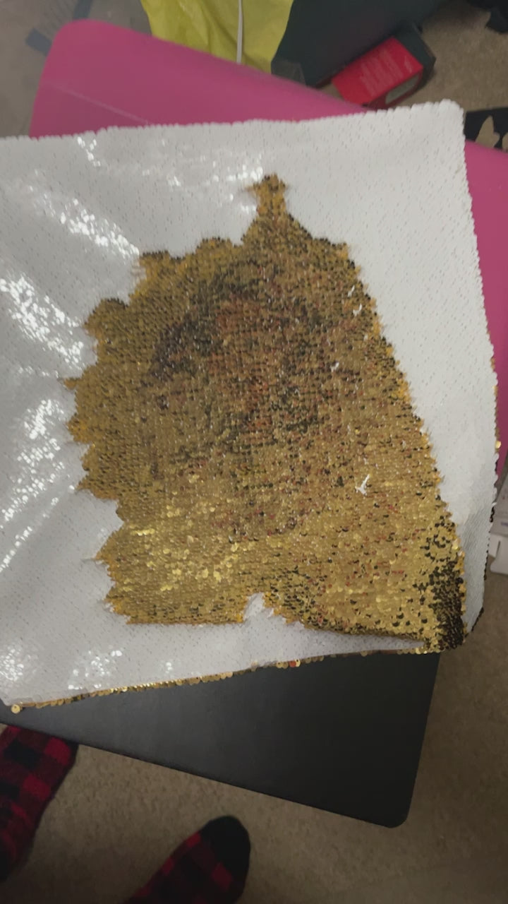 Personalized Sequin Pillow