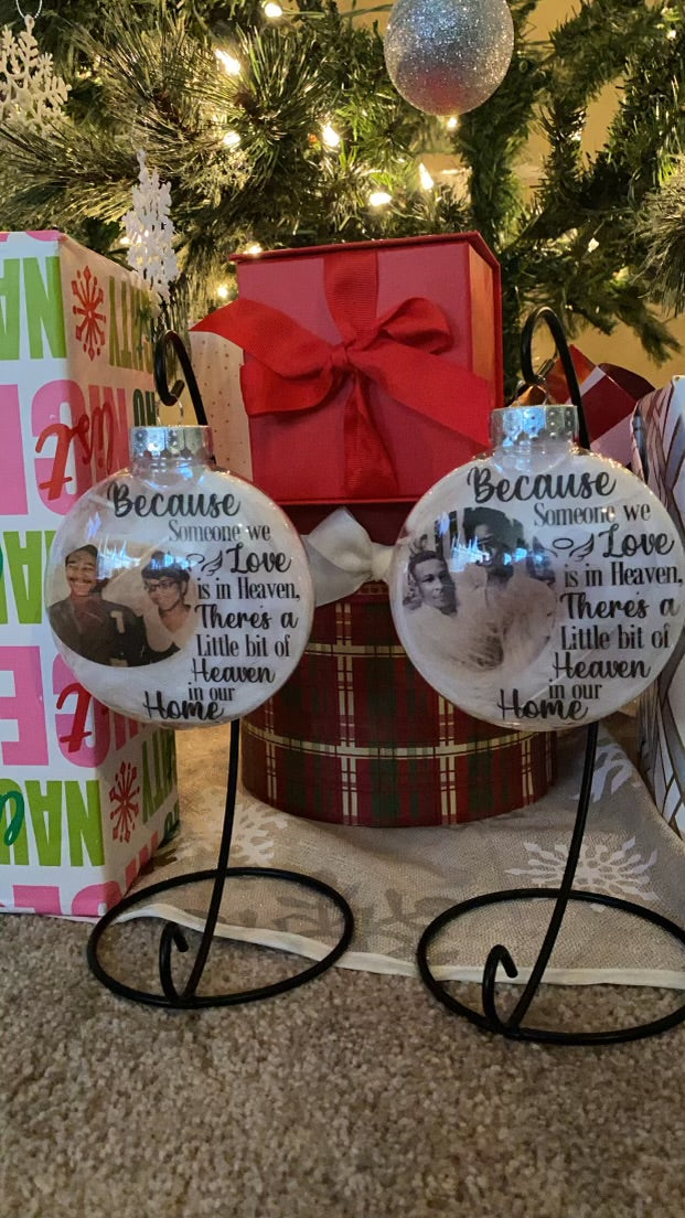 Christmas & Memorial Ornament