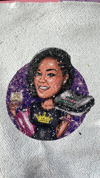 Personalized Sequin Pillow