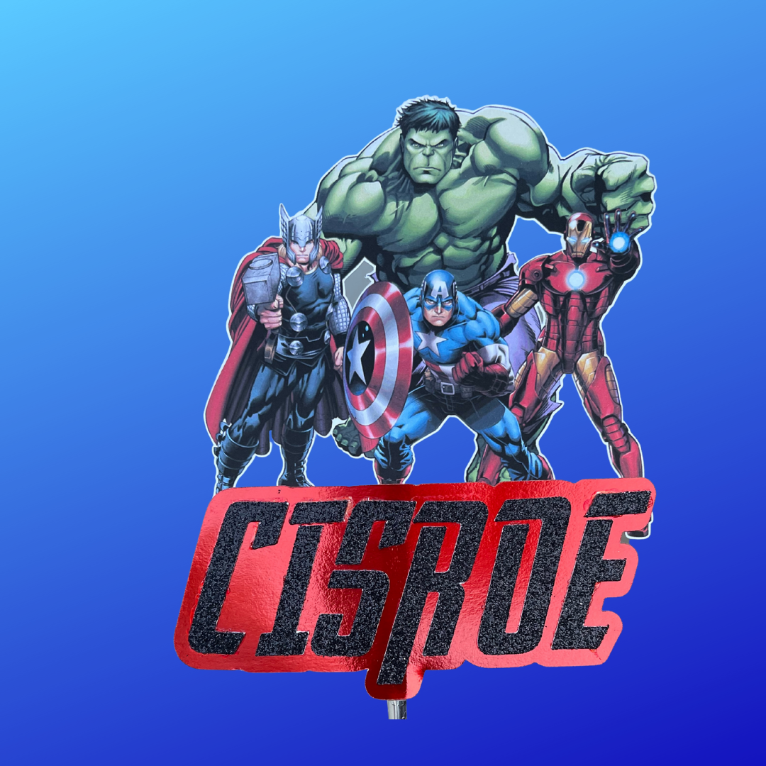 Custom Cake Toppers & Decor