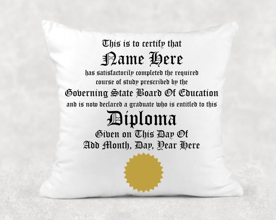 Personalized Diploma Tee