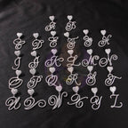 Heart Initial Necklaces