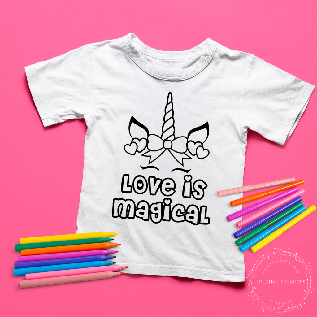 Valentine’s Day Coloring Tee